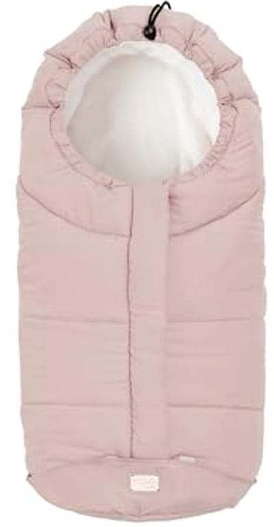 Voetenzak voor autostoelen en kinderwagens - Voor baby's van 0 tot 6 maanden, fluweel en maximale comfort tot -5 °C