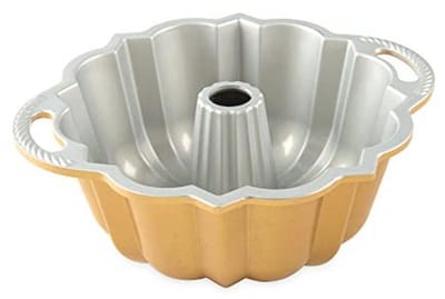 Gouden Tulbandvorm 1420 ml van Gegoten Aluminium voor Perfecte Bakresultaten