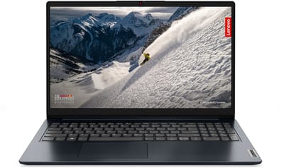 Lenovo IdeaPad 1 15AMN7 AMD Ryzen™ 5 7520U Laptop 39,6 cm (15.6") Full HD 8 GB LPDDR5-SDRAM 256 GB SSD Wi-Fi 6 (802.11ax) Windows 11 Home Engels Blauw