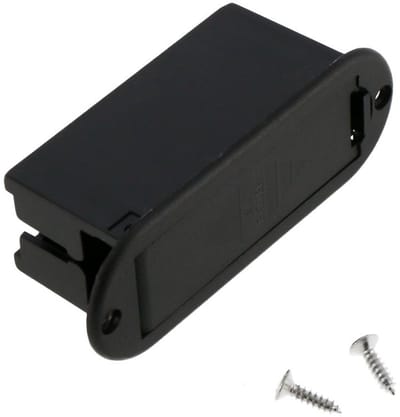 Batterijhouder voor gitaar - Fazley 10699 - Zwart