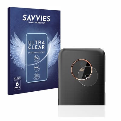 Savvies - Screenprotector voor Gigaset GX6 (ALLEEN Camera Lens) - Folie Beschermfolie transparant 6 Stuks