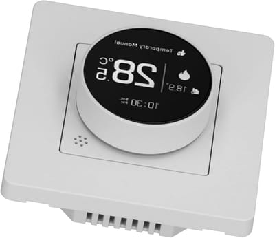 Waterverwarming Thermostaat - Slimme Thermostaatkraan - Temperatuur Regelen - Precisie Controle - AC 95-245V - Wit