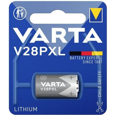 Varta LITHIUM Cylindr. V28PXL Bli 1 Speciale batterij V28PXL Lithium 6 V 170 mAh 1 stuk(s)