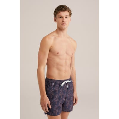 WE Fashion Beach Short Navy Blue Taglia: XS | Pantaloncini da bagno Outlet | Uomo | Blu