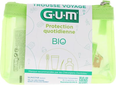 GUM Organic Dagelijkse Bescherming Reisset