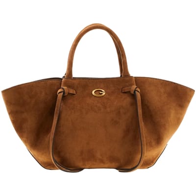 Guess Allegra Satchel - Handtas 48 cm (cognac)