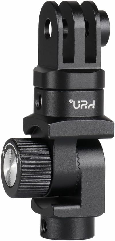 Tripod Mount Adapter voor Actiecamera's, 180-Graden Aluminium Verlengbeugel voor Hero 13/12/11/10/9/8/7/6/5/4/3, Stabiele Bevestiging en Verstelbare Hoek