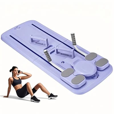 Pilates Board – Pilates Reformer – Opvouwbaar Multifunctioneel All-in-One Pilates Bord – Draagbare Vormgevingsset voor Thuis & Kantoor