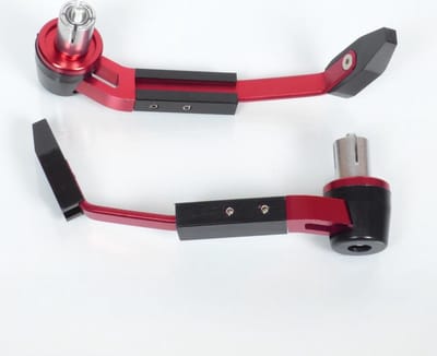 Replay-handbeschermer voor auto RR, zwart en rood / 14 of 18 mm, nieuw