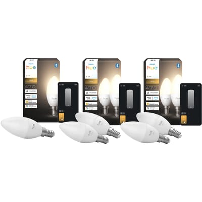 Philips Hue Kaarslamp White E14 5-Pack