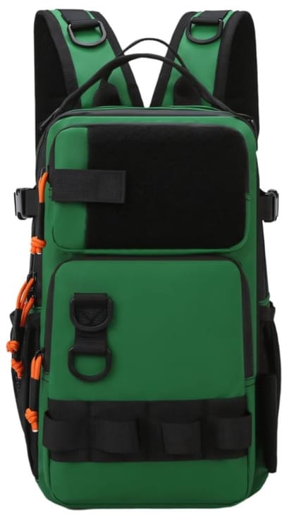 Dailygoods- Visrugzak Waterdicht - Vissport Rugzak - Hengelhouder - Draagbare Rugzak - Slijtvaste Stof - Ruim Hoofdvak - Visrugzakken