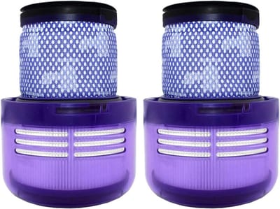 2-delige Filterset - Geschikt voor Dyson V10 Slim/Digital Slim Fluffy/SV18 Cyclone Series Stofzuigers