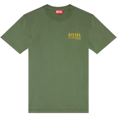 Diesel Diegor K72 T-shirt Met Korte Mouwen Groen S Man
