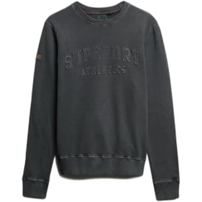 Superdry Athletic Emboss Relaxed Fit Sweatshirt Grijs 2XL Man