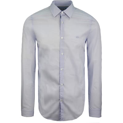 Lacoste Slim Fit Heren Overhemd Lichtblauw