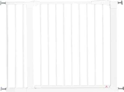 BabyDan Perfect Close Traphekje zonder boren - 96,5 - 103,6 cm - Klembevestiging - Wit