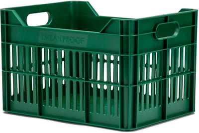 Urban Proof Junior fietskrat 15 Liter Gerecycled Kunststof Retro Green