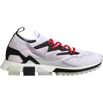 Dolce & Gabbana Witte SORRENTO Sport Stretch Sneakerschoenen