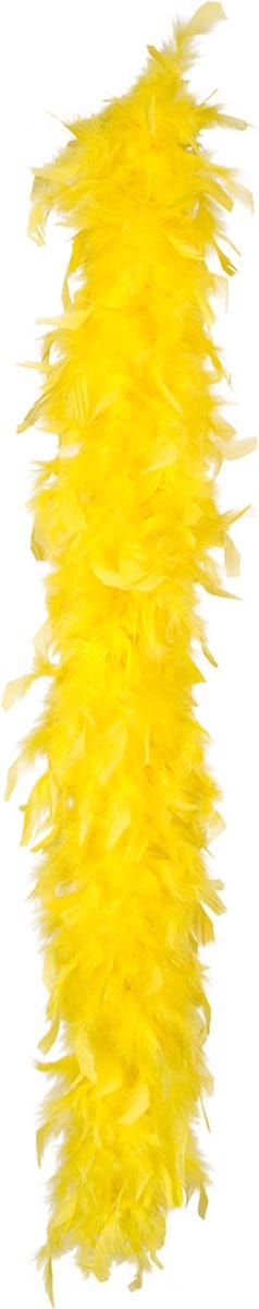 Boland - Verenboa 50 g geel Geel - Volwassenen - Unisex - Showgirl - Glitter and Glamour