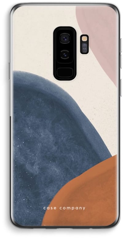 Case Company® - Hoesje geschikt voor Samsung Galaxy S9 Plus hoesje - Geo #1 - Soft Cover Telefoonhoesje - Bescherming aan alle Kanten en Schermrand