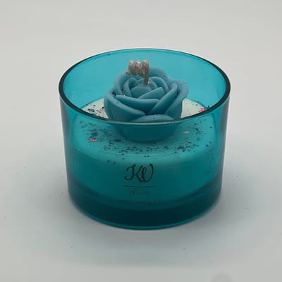 Kaars in glazen pot - 667