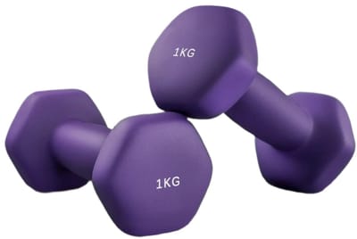 Dumbbell Set - Vrije gewichten - Oefeningsgewichten - Neopreen Coating - 13,5 cm x 6,5 cm - Perfect voor krachttraining en thuisworkouts