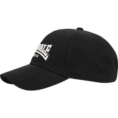 Lonsdale London Wigston Cap zwart Katoen Unisex - Basics, Casual wear, Street wear