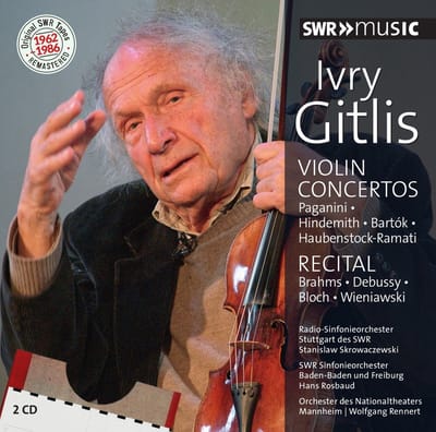 Ivry Gitlis - Violin Concertos | Recital (2 CD) (Remastered)