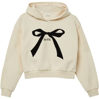 s.Oliver Sweatshirts Offwhite Größe: 146/152 | Sportbekleidung Outlet | Unisex | Weiß