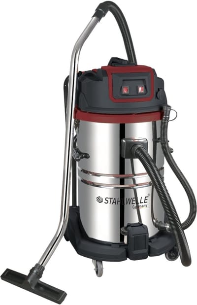Stahlwelle Germany E-3000SW Industriële nat/doog alleszuiger 3000W 100LITER