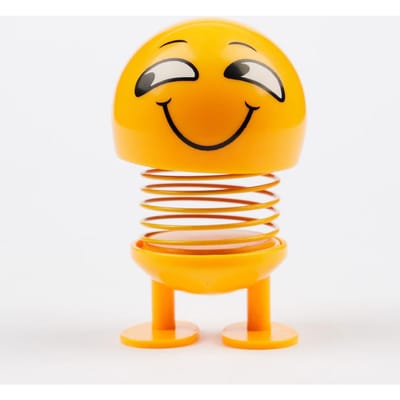 Spring Bobble Head Speelgoed Schattig Gezicht Auto Emotie Pop Interieurdecoratie voor Auto Dashboard Nr. 14