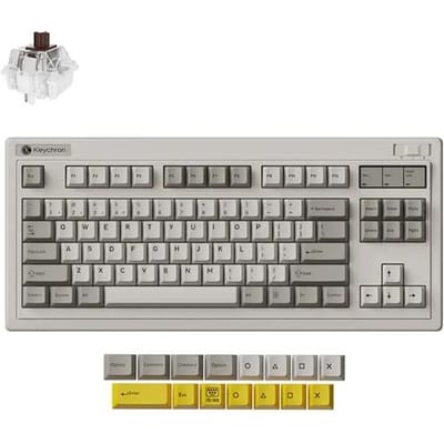 Keychron R3 Retro brown toetsenbord