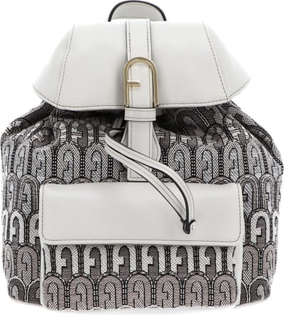 FURLA vrijetijdsrugzak rugzak Flow Backpack Toni Ballerina + Marshmallow crème bruine