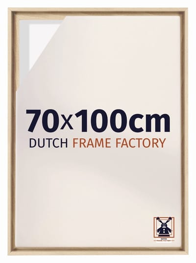 Baklijst 70x100 cm - Beuken - Geschikt voor Canvasdoek - MDF Baklijst Lausanne