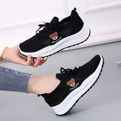 Net Schoenen Dames Zomer Dunne Schoenen Mesh Sportschoenen Ademende Casual Schoenen 40
