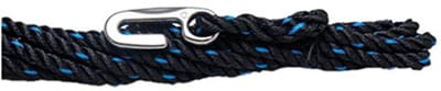 Wichard Ijzer Koppelhaakset 4 M Blauw 8 mm