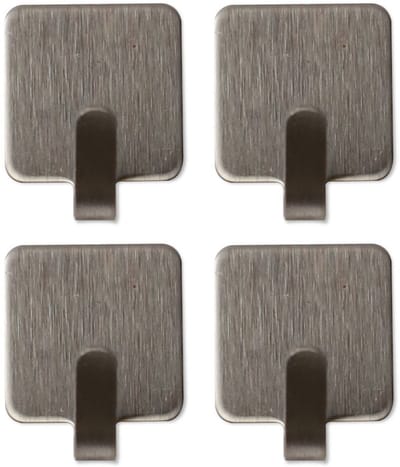 Zelfklevende RVS Haken 20x20mm 6x