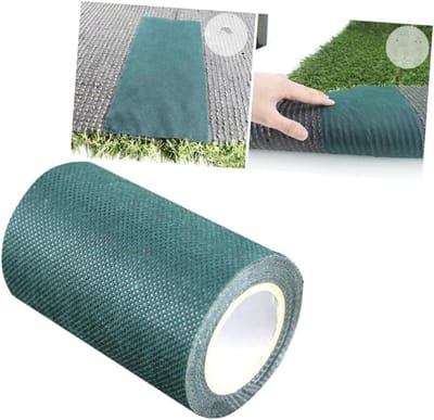 Kunstgras Tape - Verbindingstape Tapijt - Kunstgras Leggen - Waterdicht Weerbestendig - 15cm X 10m - Groen