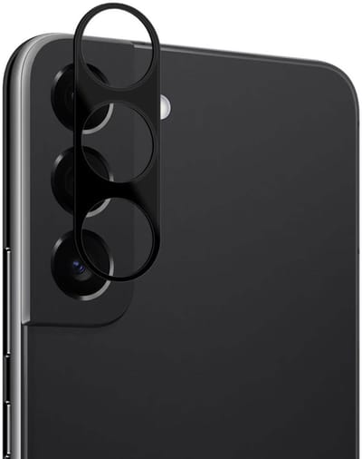 Rosso Camera Lens Protector Zwart Geschikt voor Samsung Galaxy S23 / S23 Plus