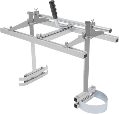 Kettingzaag Molen - Houtbewerking Accessoire - Planken Zagen - Verstelbare Dikte - 32 Inch - Zilver
