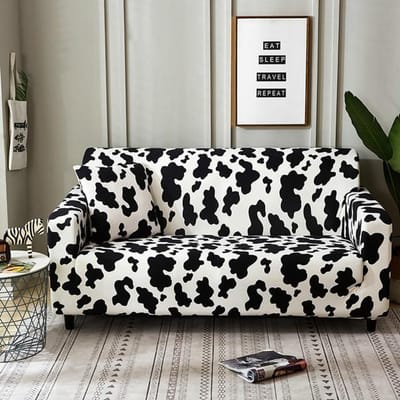 Geprinte Bankhoes Stretch Bankhoezen Loveseat Slipcovers Voor Kussenbank Wasbare Woonkamer Meubelbeschermer 3-seater 190-230cm