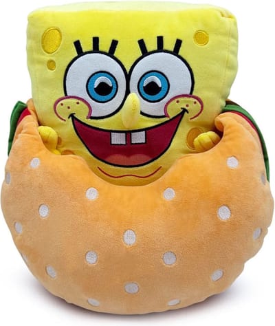 Youtooz SpongeBob SquarePants Knuffel Figure Krabby Patty 22 cm Knuffeles