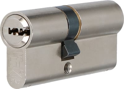 S2 veiligheidscilinder F6 30/40 SKG 2, dubbele profielcilinder (verschillend sluitend)
