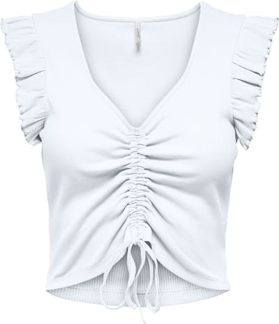 ONLY - ONLLAILA LIFE S/L RUCHING TOP JRS - Dames - Blouses