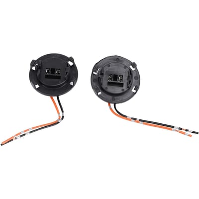 2 stuks H7 Lampvoet Retainer Adapter DC1224V Koplamp Lampvoet Houder Adapter Voor Tucson black