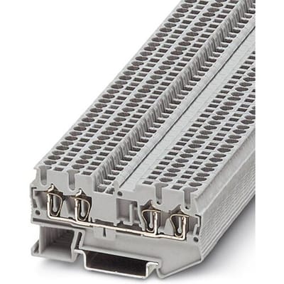Phoenix Contact 3031199 Doorgangsserieklem 4.2 mm Spanveer Blauw 50 stuk(s)
