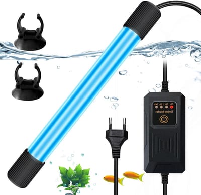 UV Sterilisator 9W voor aquarium met UV lamp voor bacterievernietiging - Aquariumlamp voor vistank - Effectieve UV Sterilisatielamp