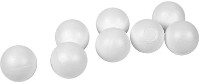 Creotime Styropor ballen, d: 4 cm, 100 stuks