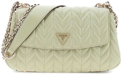 GUESS schoudertas Cheryl Convertible Xbody Flap Sage kaki
