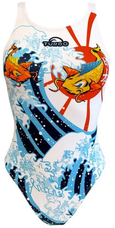 Turbo Japan Carp Zwemkleding Veelkleurig L Vrouw